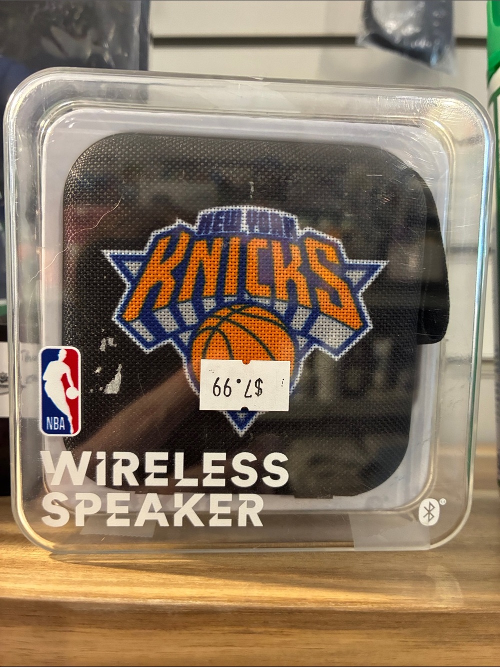 NBA New York Knicks Black & Orange Wireless Speaker